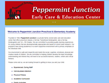 Tablet Screenshot of peppermintjunction.net